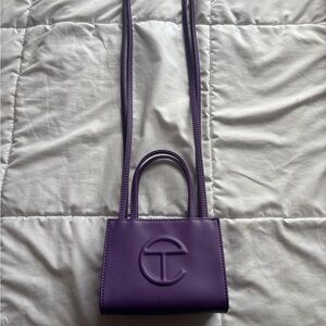 Telfar Grape Small Shopping Bag